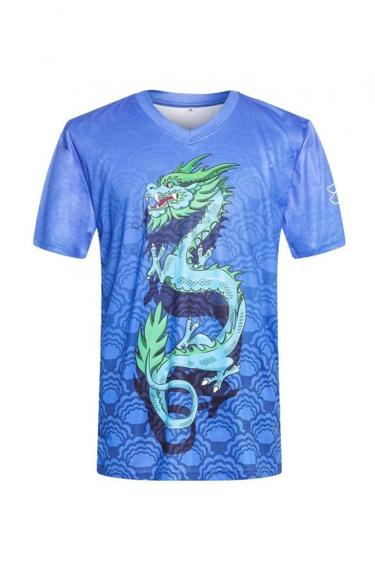 Blue Dragon Short Sleeve Shirt – Stylo Sports UK